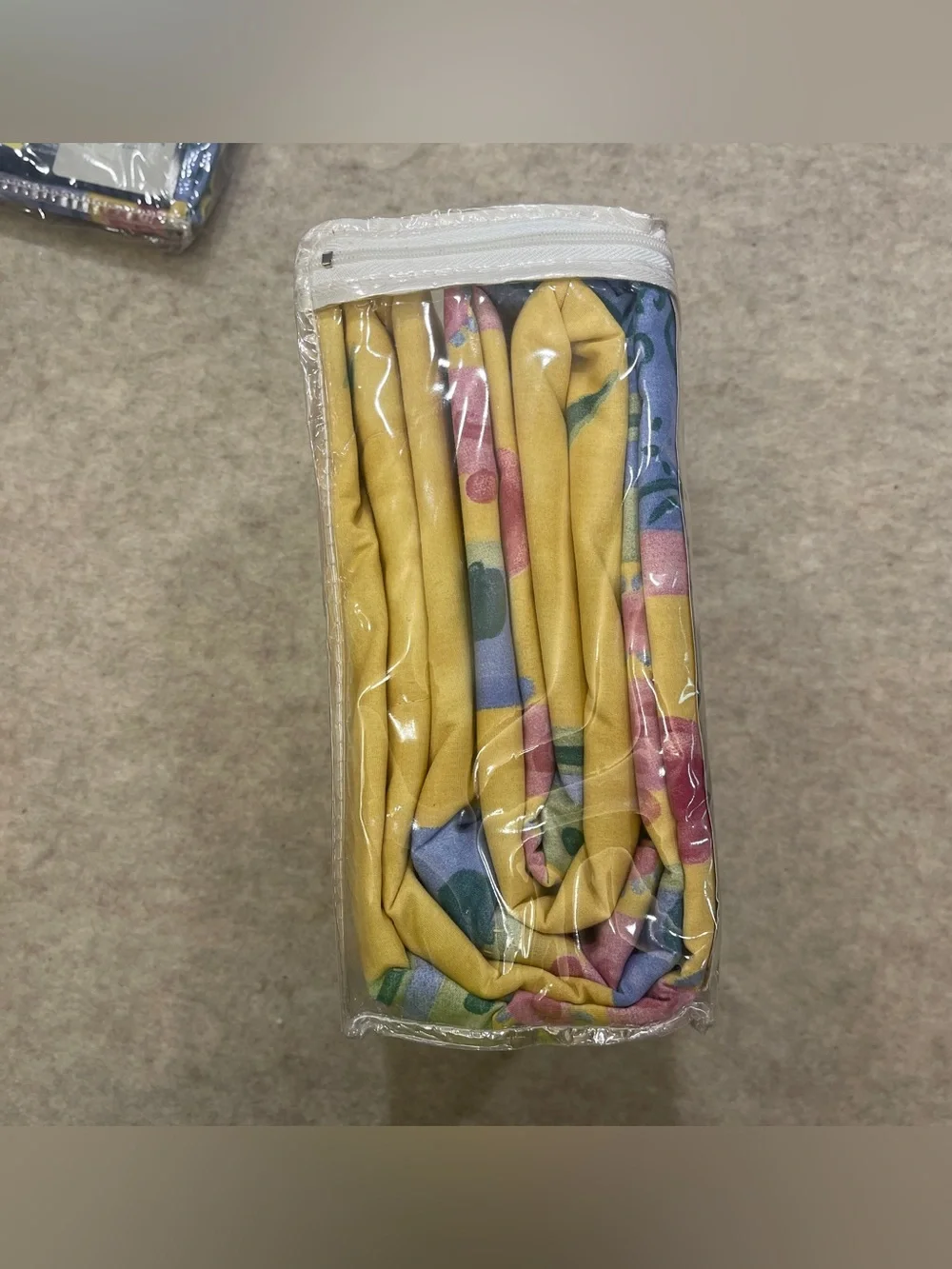 Dan River Provence Dillards Yellow 90s Floral Curtain & Valance Cottagecore New